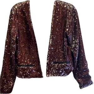 Rose Gold Sequin Jacket